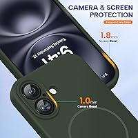 Vista 838 de Miracase Funda diseñada para iPhone 13 Pro Max con protector de pantalla, [forro de microfibra suave antiarañazos], funda protectora de silicona