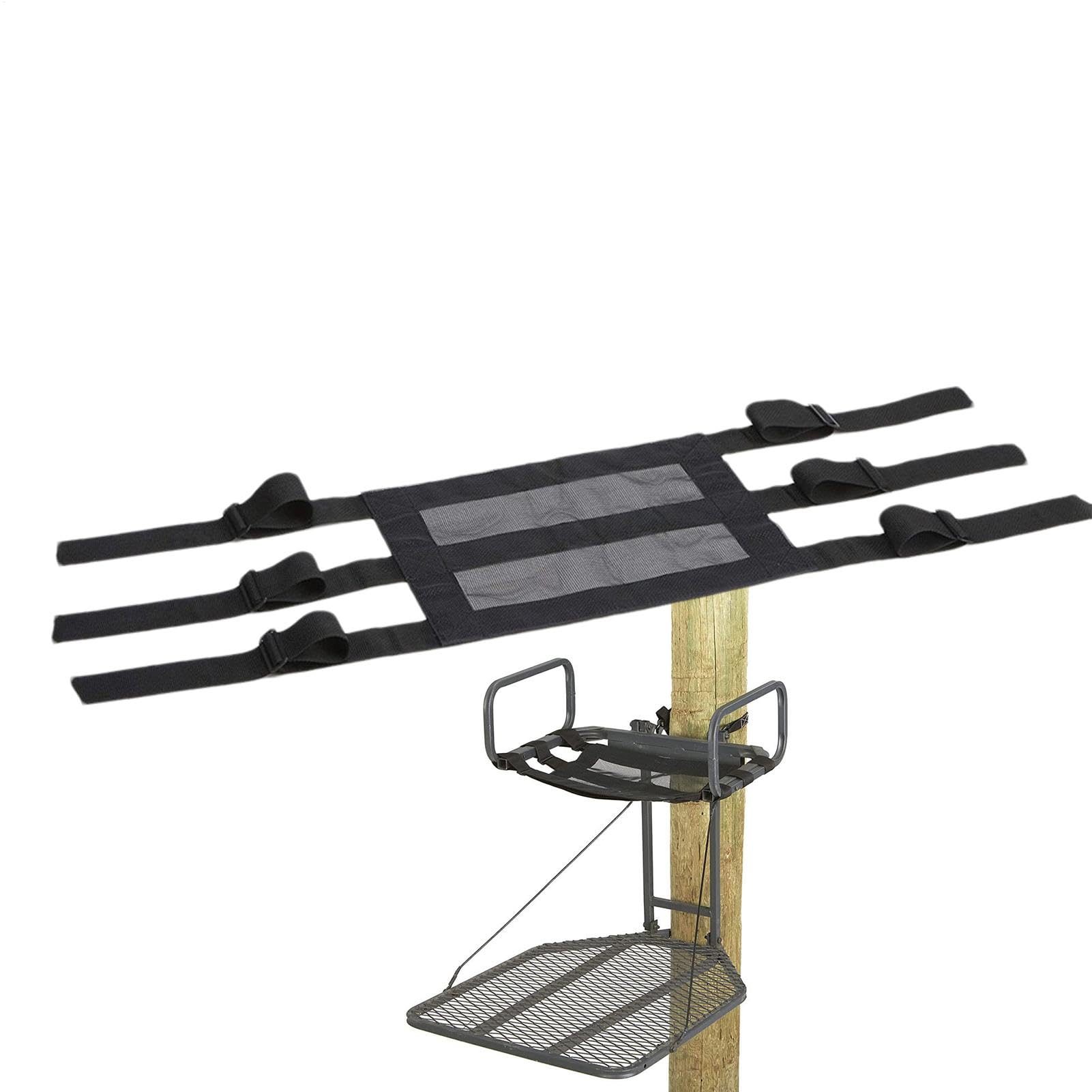Reemplazo de asiento de soporte para árbol, asientos de soporte para árbol para escalar | Asiento de caza ajustable con soporte para árbol | Hebillas autoblocantes transpirables Accesorios para soport