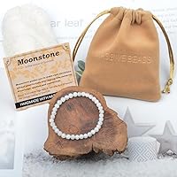 Vista 673 de MASSIVE BEADS Pulsera elástica de yoga hecha a mano con piedra natural, cristal curativo, energía, regalos para adultos unisex de 0.157 in, 0.236