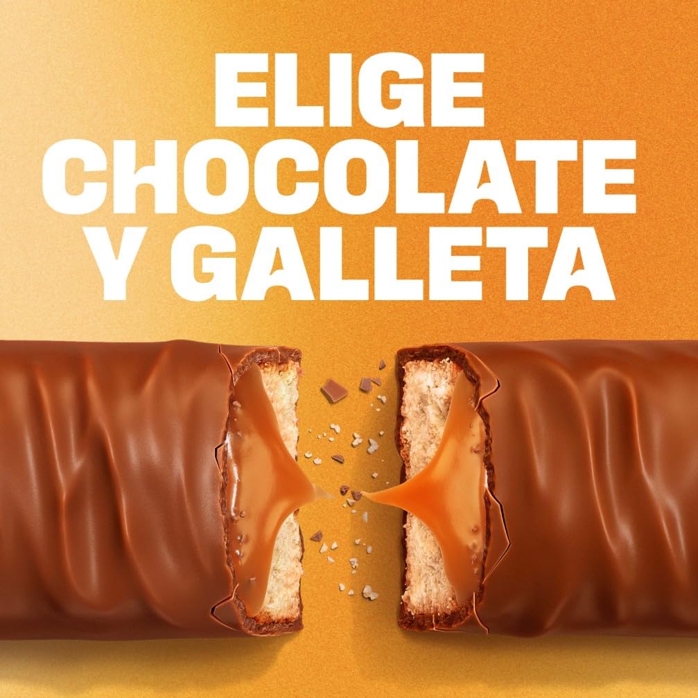 Twix Minis, Barritas de Chocolate con Leche, Galleta y Caramelo, Ideal como Caja Regalo o Chocolatinas para Regalar en Navidad, 227 g - 4