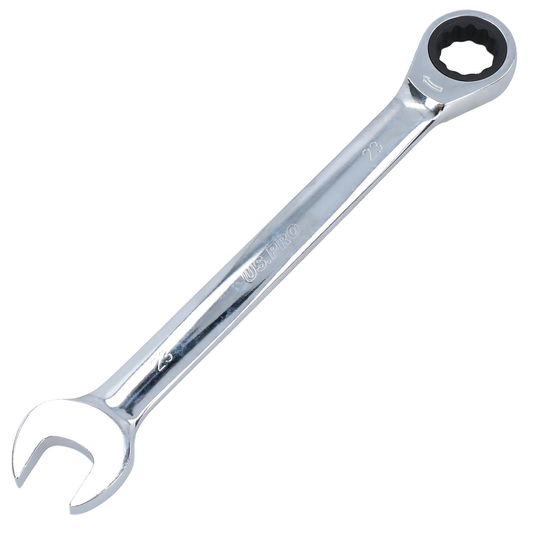 23mm Metric MM Combination Gear Ratchet Spanner Wrench 72 Teeth