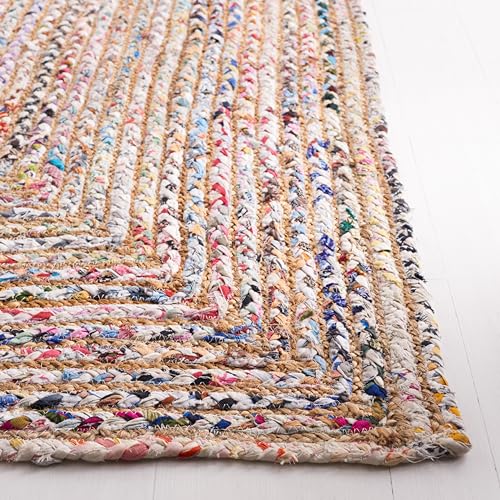 Safavieh Boho Rug for Living Room Dining Room, Bedroom - Cape Cod Collection, Short Pile, in Multi, 61 X 91 cm - Image 3