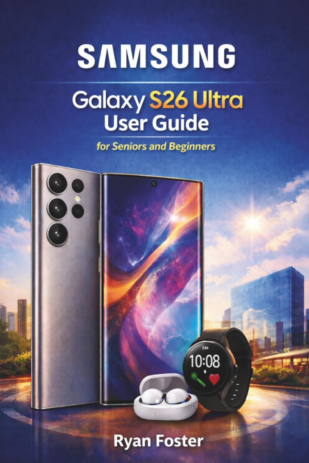 SAMSUNG GALAXY S26 ULTRA USER GUIDE FOR SENIORS AND BEGINNERS: A Large-Print Step-by-Step Manual to Master Your Smartphone with Confidence, Safety, and Ease