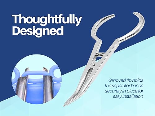 Miniatura 4 de ARTMAN INSTRUMENTS Separador de ortodoncia dental alicates de colocación de alicates separadores elásticos alicates de placer