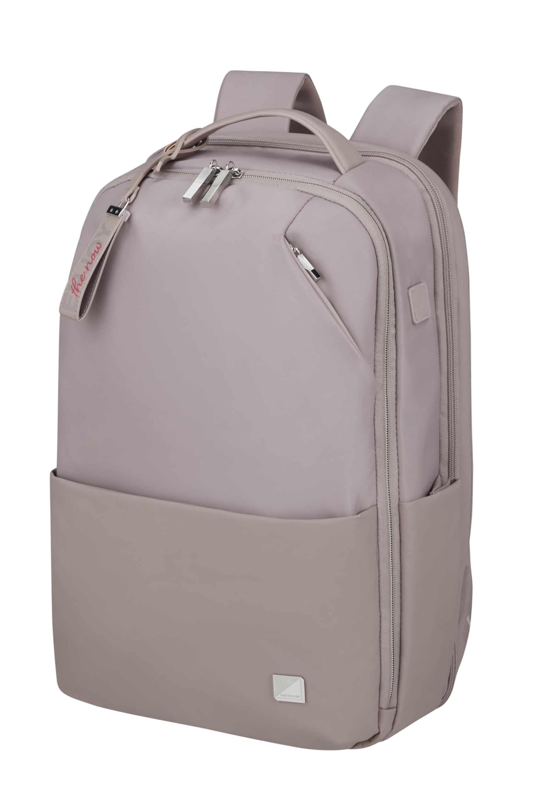 Samsonite Workationist - zaino per laptop con scompartimento di vestiti 15,6 pollici, 43 cm, 17,5 L, rosa (quarzo)