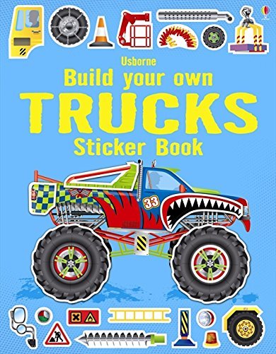 Build Your Own Trucks Sticker Book