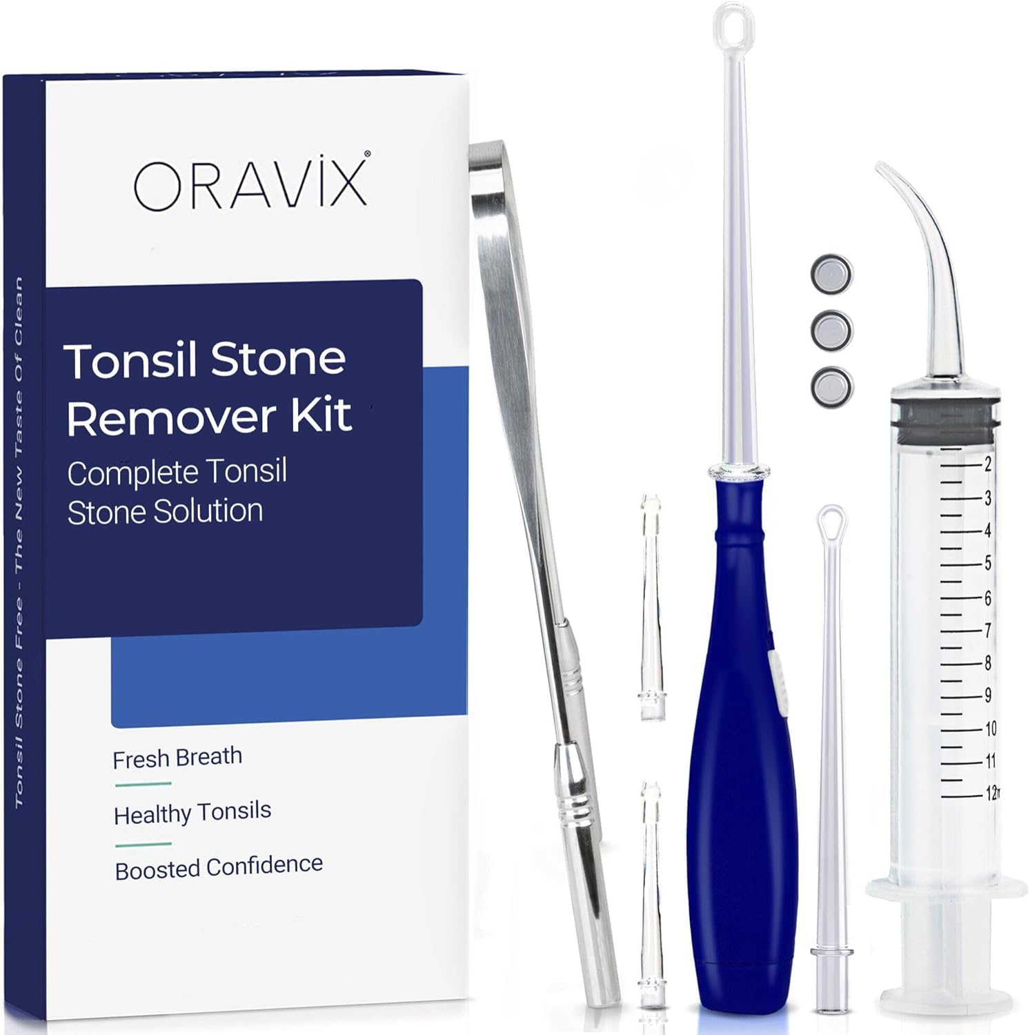 Amazon.co.jp: 【日本正規品】ORAVIX 膿栓除去キット口臭でお悩みの方