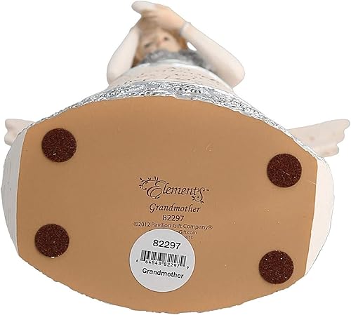 Vista 248 de Pavilion Gift Company Elements Daughter - Figura de ángel guardián, 6 pulgadas, color rojo