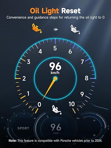 Miniatura 2 de FOXWELL NT510 Elite OBD2 Scanner fit for Porsche Diagnostic Tool, Full System Bi-Directional Control Code Reader with All Reset Services, Oil Reset