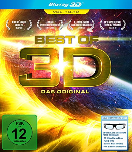Best of 3D - Vol. 10-12 [Blu-ray] [Region A & B & C]