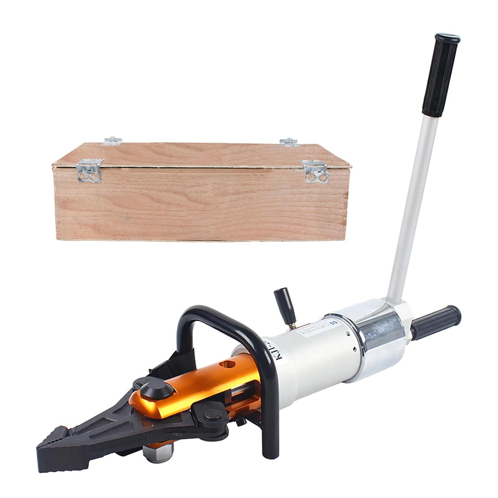 Hydraulic Rescue Pliers,Hydraulic Spreader Stretching Plier, 18T Shear 5.5T Spread, Hydraulic Rescue Tool for Firefighting/Traffic Accident Emergency Rescue 160mm Max Opening Woodencasepacking
