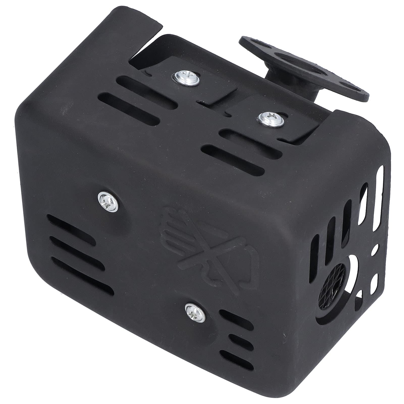 Silenciador De Escape De Acero Inoxidable: Versátil Para Generadores Y Bombas De Agua (se Adapta A GX120, GX160, GX200, 168F) Ideal Para Generadores Y Bombas De Agua(Negro)
