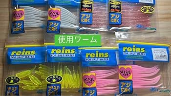 新品未使用 アジングワームセット 21個 新品未使用 アジングワーム