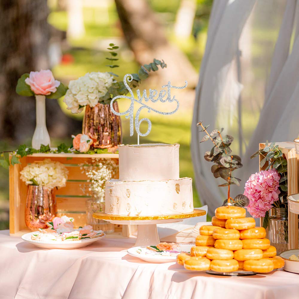 Alzata Per Torta In Metallo Giallo - Supporto Piedistallo Rotondo Per Dessert E Cupcake, Ideale Per Feste - Foto 4