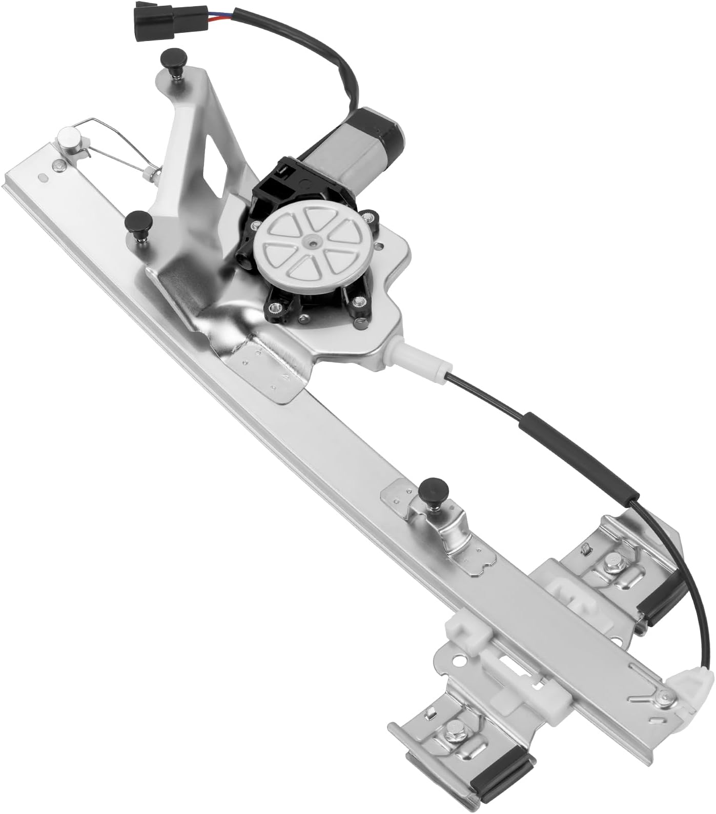 Obaee 741-761 Front Right Passenger Side Power Window Regulator with Motor Assembly Compatible with Buick Lesabre 2000 2001 2002 2003 2004 2005, Replace OE 25769927, 82133, SK741761
