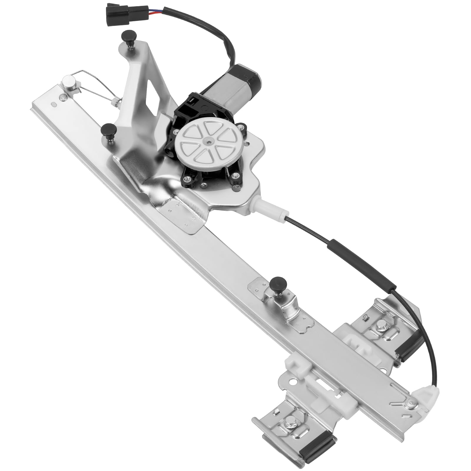 Obaee 741-761 Front Right Passenger Side Power Window Regulator with Motor Assembly Compatible with Buick Lesabre 2000 2001 2002 2003 2004 2005, Replace OE 25769927, 82133, SK741761
