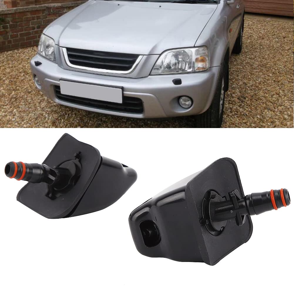 Boquilla de chorro para lavadora de faros, boquilla de lavado de faros izquierda/derecha, rociador de faros delanteros para CRV CR-V II 2 MK2 01-05