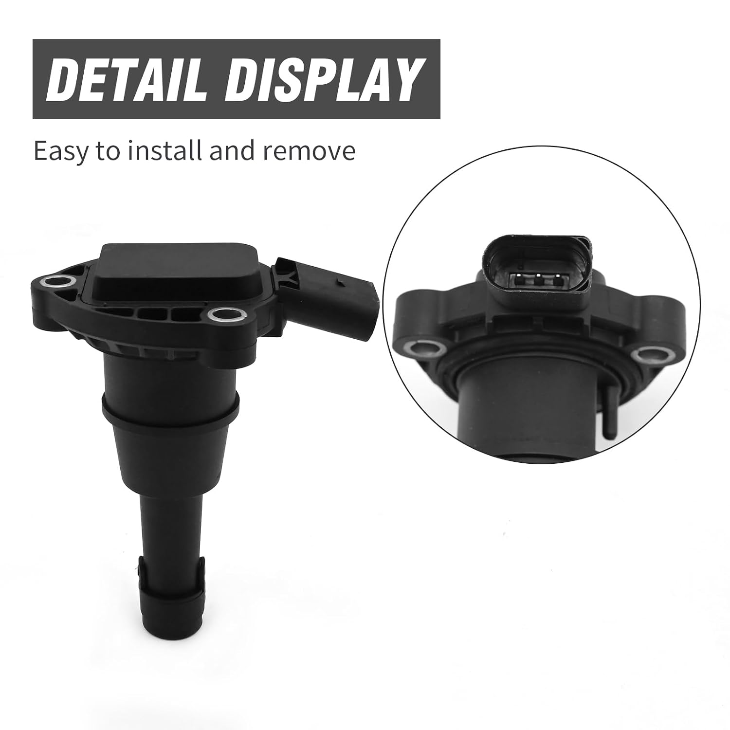 Oil Level Sensor 03F907660E Replacement for Audi A3 A6 A8 Q3 R8 S3 S6 S7 S8 TT TTS Quattro Arteon Atlas Beetle e-Golf Golf R SportWagen GTI Jetta Passat Tiguan
