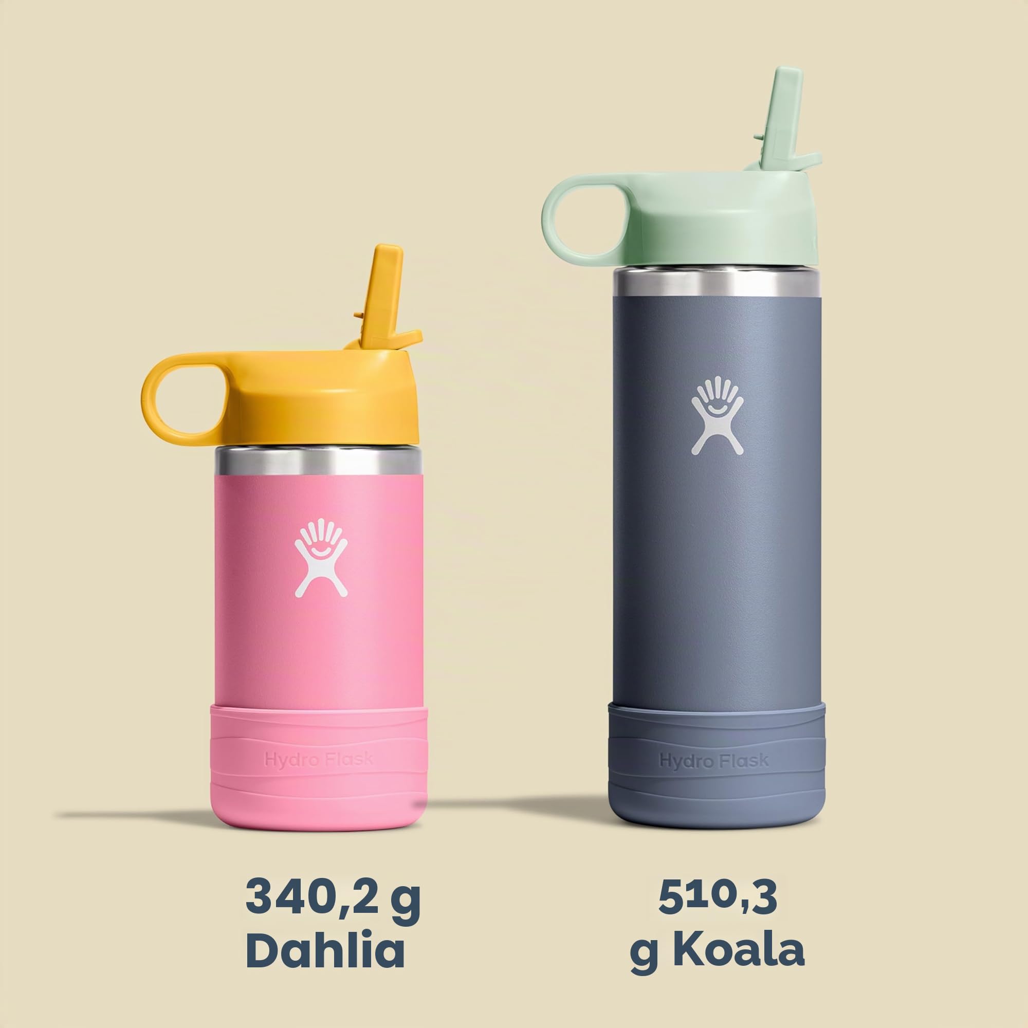 Hydro Flask - Strohmütze und Stiefel mit breiter Öffnung für Kinder, 340 ml