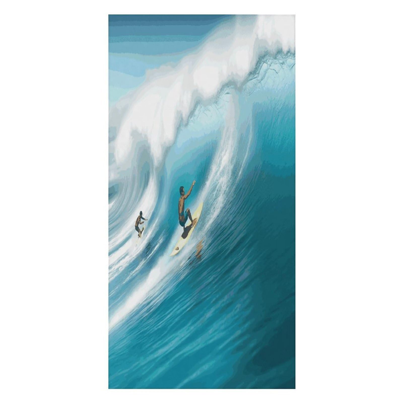 FekiLoot Surfing Beach Towel Oversized Bath Towel Ultra Soft Pool Towel Cozy Swim Towel Silky Lounge Towel Quick Dry Travel Towel Gentle Absorbent Towel for Adults Women Men
