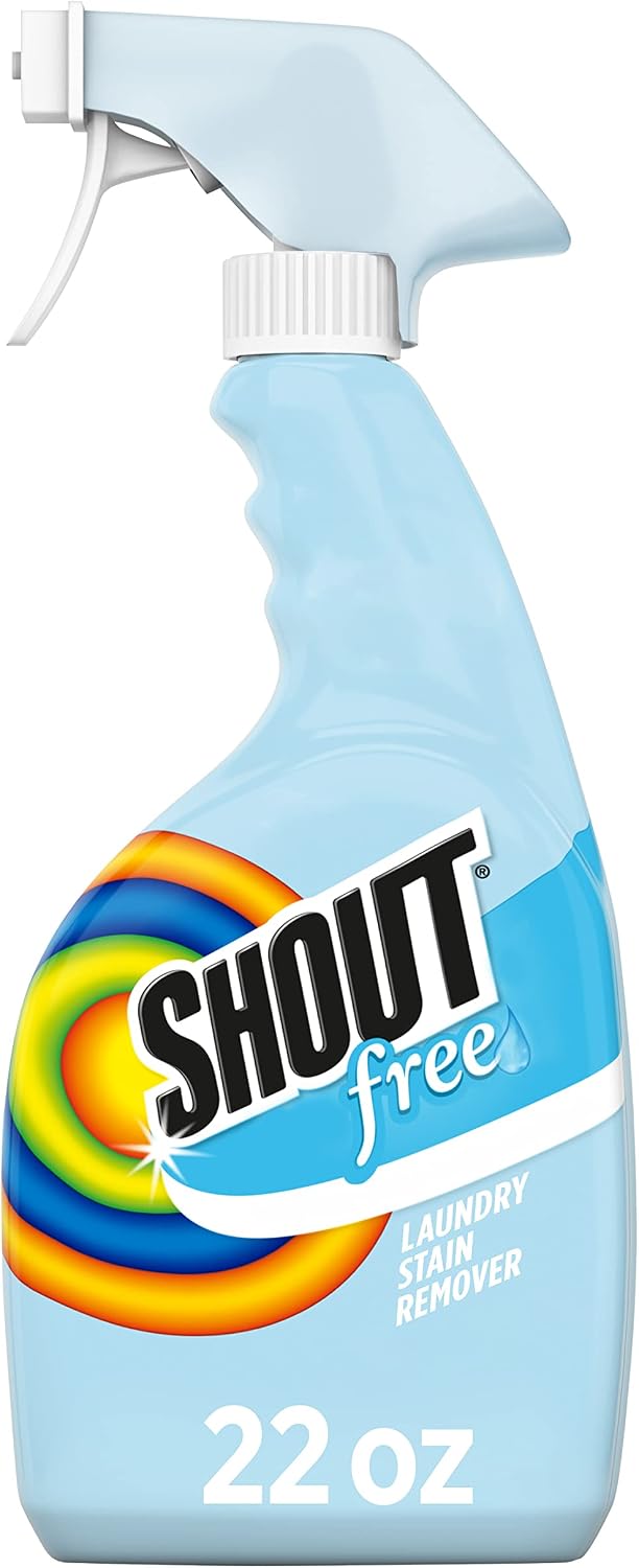 Shout Fragrance Free Laundry Stain Remover, 22 Fl Oz (Packaging May Vary)