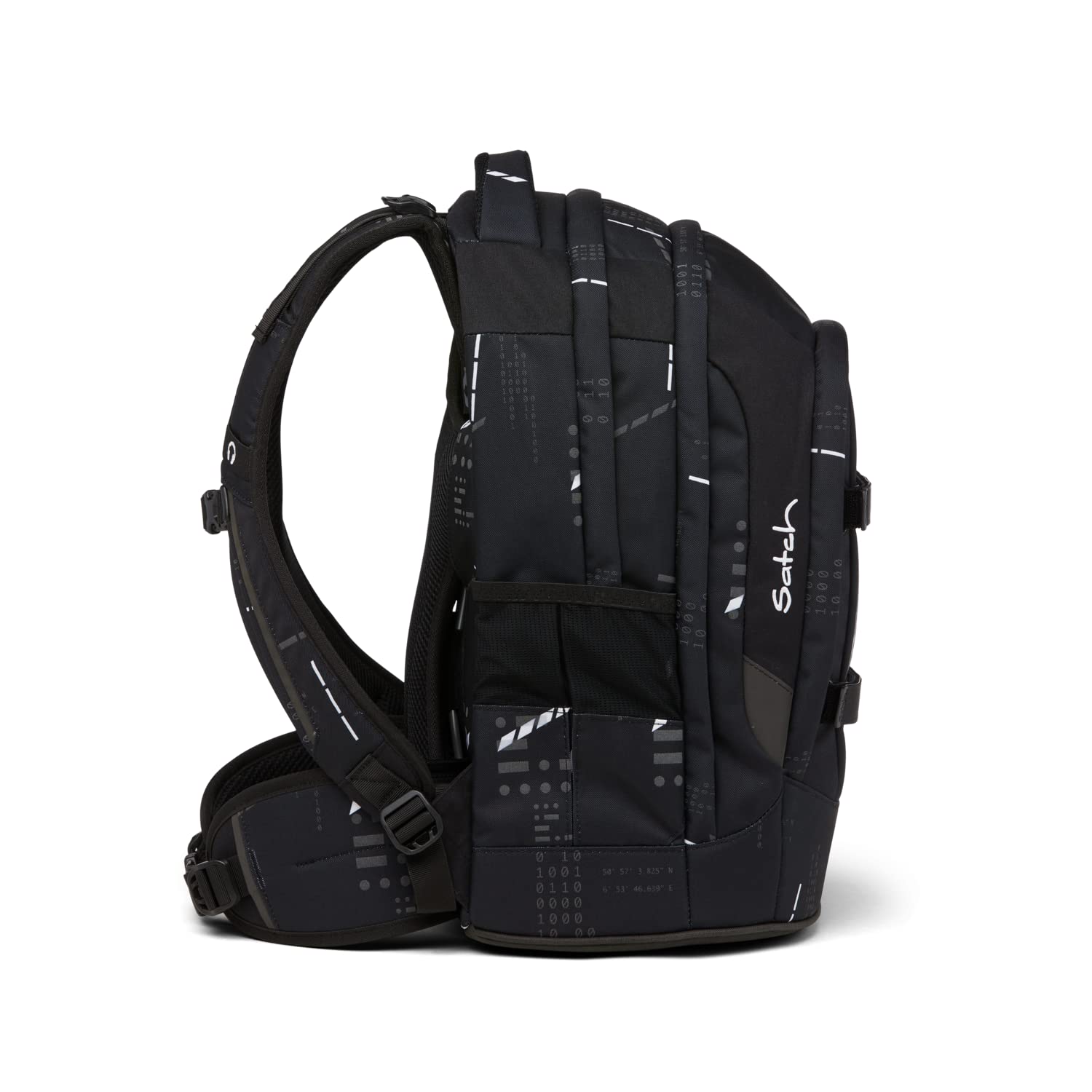 Satch Pack Pencil Slider Light Edition Schulrucksack Set 3tlg. mit Sportbeutel (Ninja Matrix)
