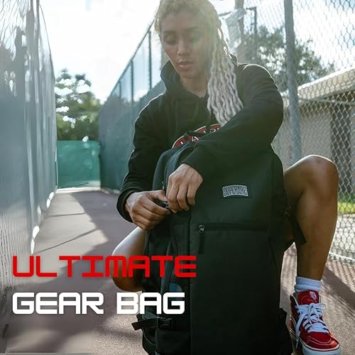 Miniatura 10 de Superare Carico Gear Bag - Mochila mediana de lona para entrenamiento, boxeo, Jiu Jitsu, MMA, Muay Thai y artes marciales..