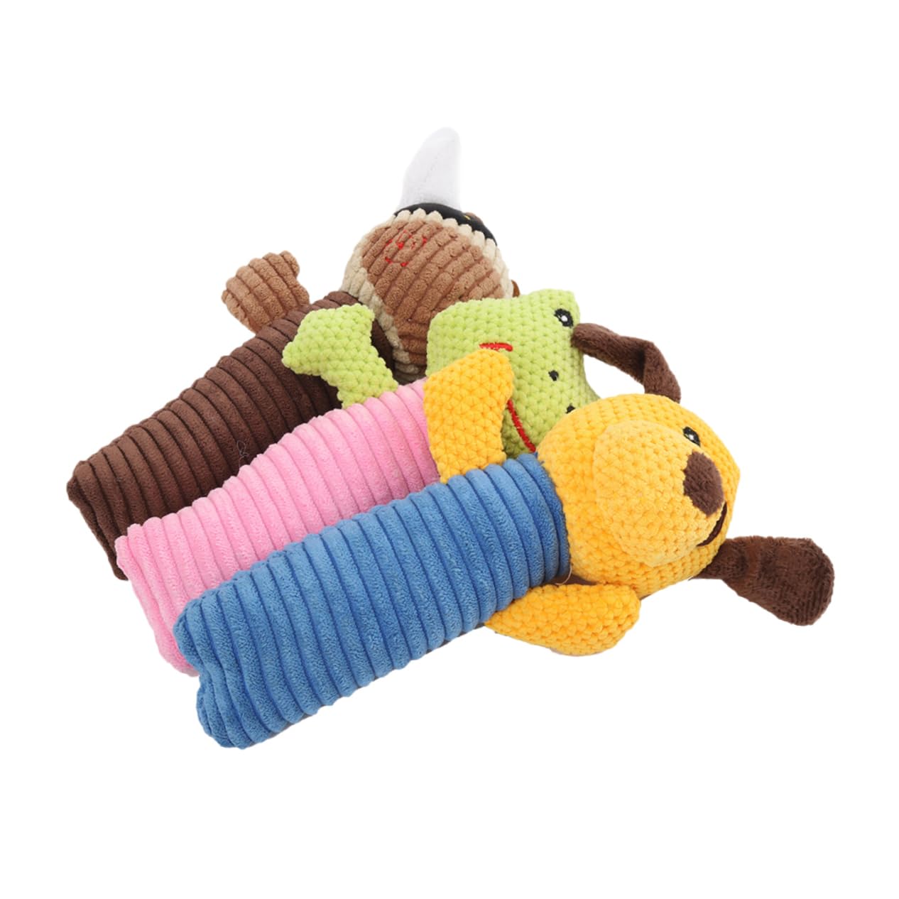SUPVOX 9 Uds Juguetes Chirriantes para Mascotas Juguetes De Peluche para Perros Juguetes De Peluche para Cachorros Juguetes para La Dentición De Mascotas Verduras Chirriantes