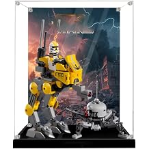 Transparent Acrylic Display Case for Lego 75431 Interstellar Legion, Clear Box, Storage Box, Dustproof Box Model not Included Background imageA