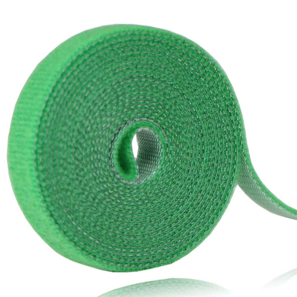 Green Garden Plant Tie Width1cm- Used for Plants, Trees, Climbing Vines -5m