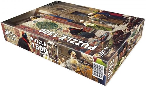 Miniatura 6 de LaModaHome Rompecabezas de 1000 piezas Papyrus Art Collection para familiares y amigos, noches de juego, piezas únicas, tecnología Softclick para un