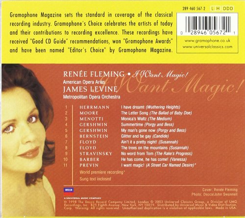 Vista 2 de Renée Fleming - I Want Magic! American Opera Arias