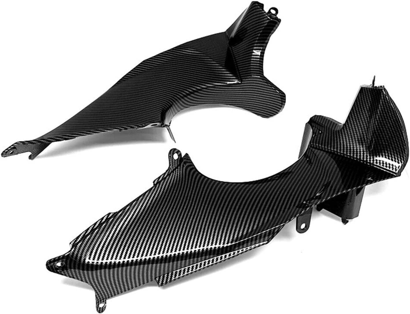 カーボンファイバーカラーフロントダッシュエアインテークラムフェア