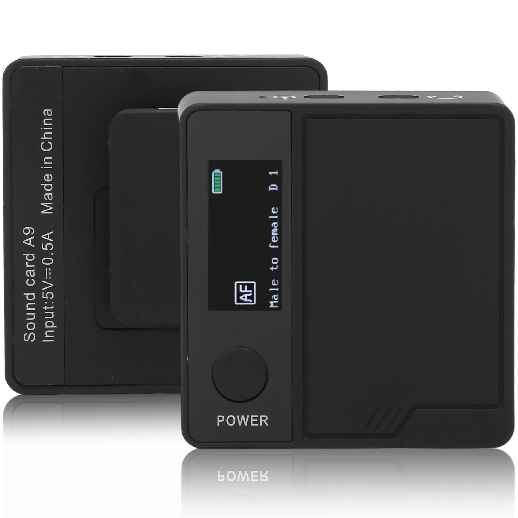 Voice Changer – 4 Klangmodi/500 MAh Typ-C-Aufladung, Kompakter Klangwechsler, Sprachwechsler für Anrufe in Echtzeit, Einschließlich Pro-K-Song-Modus für Live-Streaming