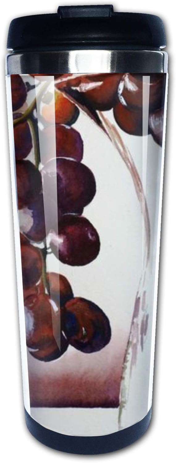 Coffee Cups,Water Cup,Thermos Cupfruit Food Dark Black