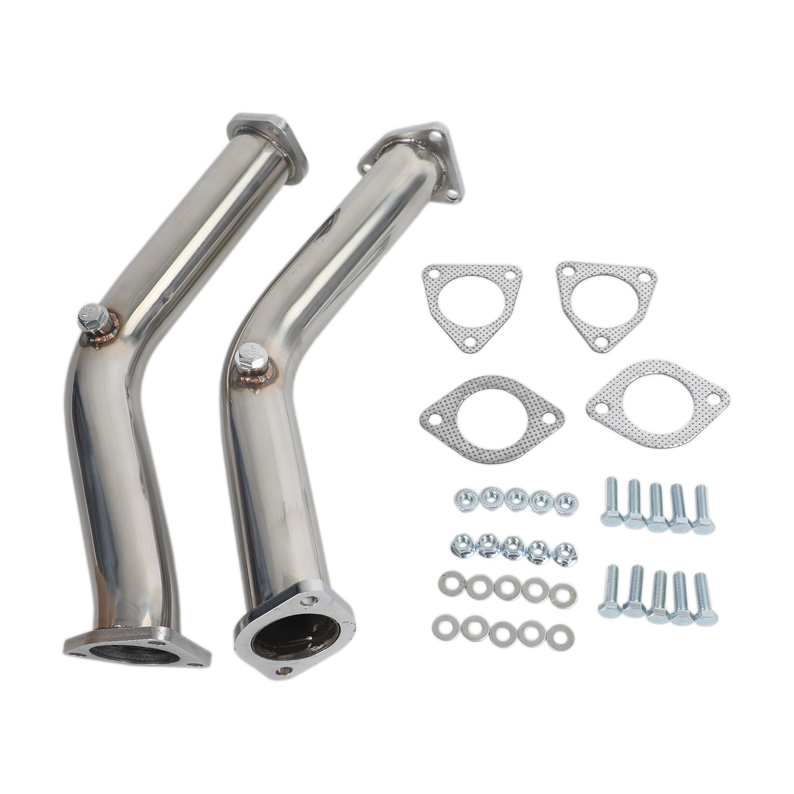 2 Test Pipes Decat Non Reson Straight Exhaust für Nissan 350Z für Infiniti G35 FX35
