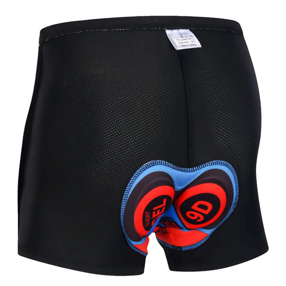 Shorts Cyclisme Rembourré Gel 3D Coolmax Respirant pour Hommes Femmes VTT