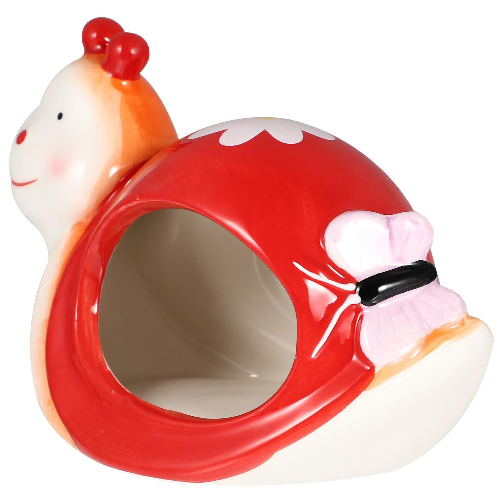 Artibetter Nest House Animals Cooling Bed Small Hamster for Ceramic Multi-purpose Summer Nest with Lovely Shape as Pet Suitable Hedgehog