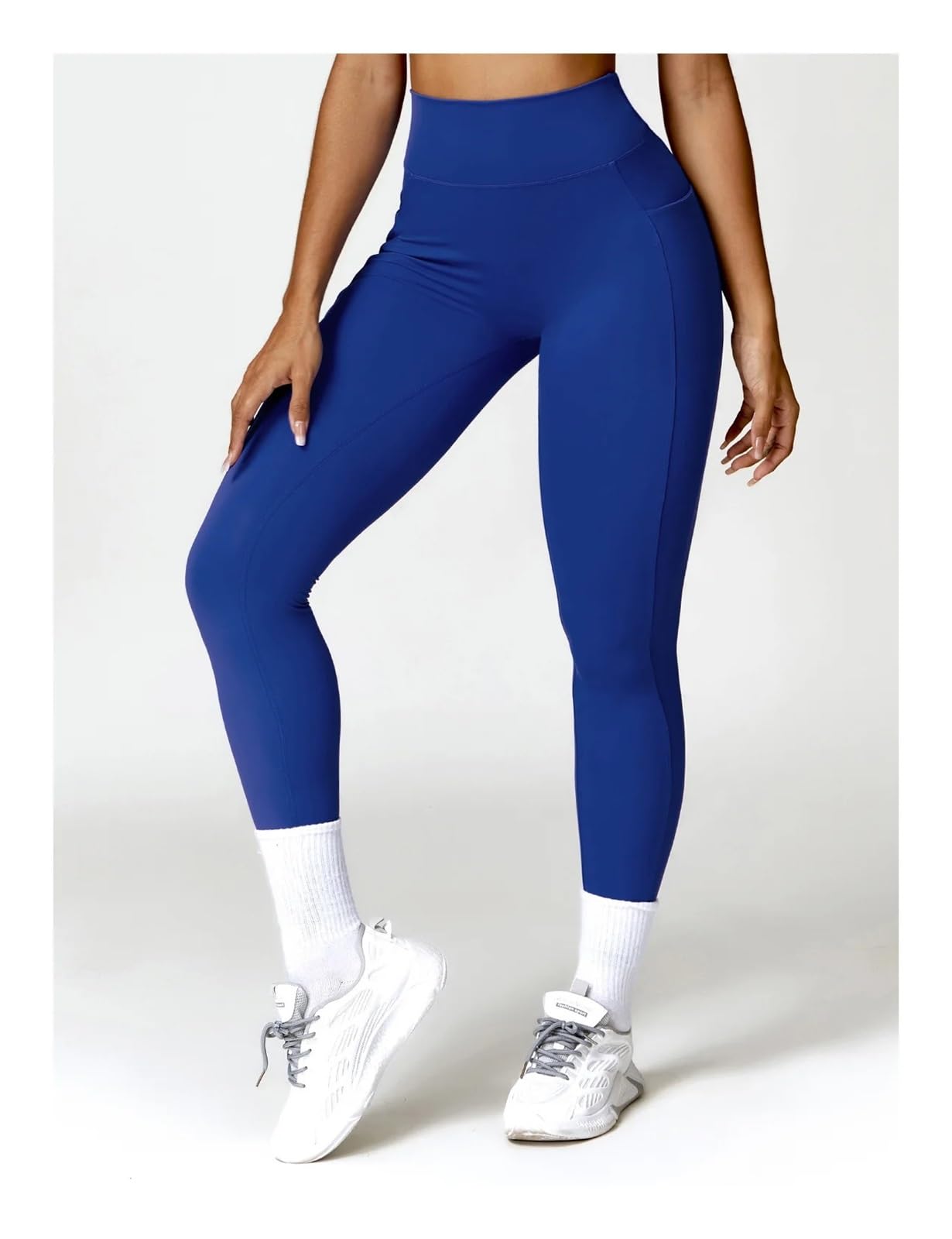 Pantaloni da Yoga da Donna Collant da Palestra Push up Leggings Sportivi da Donna Donna Che corre Fitness Allenamento Legging Abbigliamento da Yoga Femminile da Jogging(Aubergine,M)