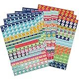 PERFEKT FÜR PLANER - Ideales Zubehör für Planer, Tagebücher, Kalender und Bullet Journals. Perfekt für Lehrer, Eltern mit Kindern, Familien, vielbeschäftigte Mütter und aktive Haushalte