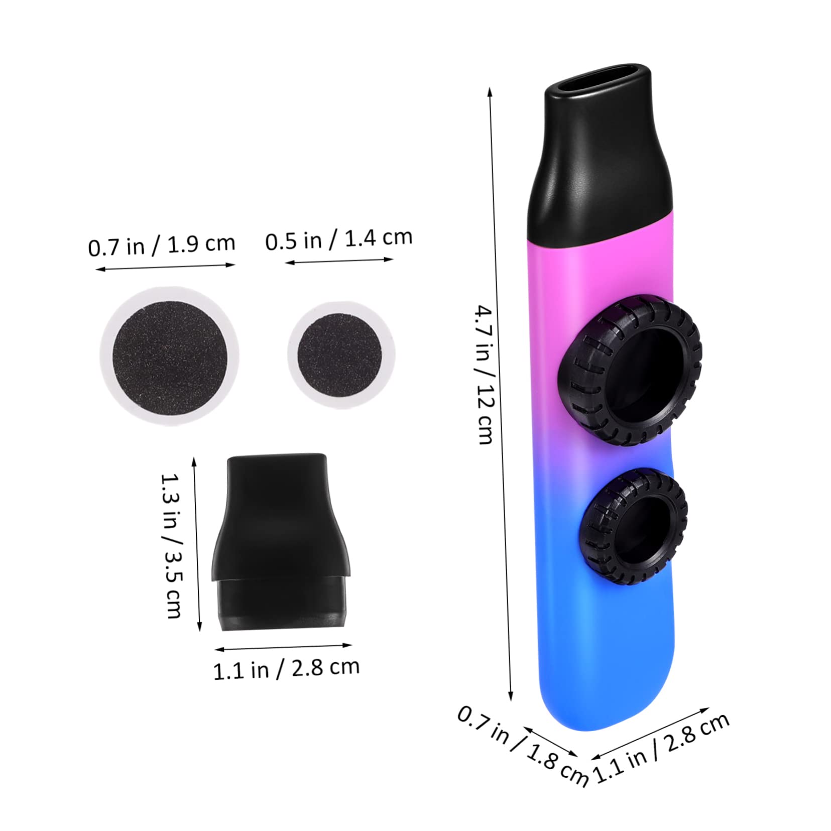 Abaodam 4 Juegos kazoo mirlitón mirlitones simples instrumento musical juguetes musicales Instrumento de bolsillo juguete musical abdominales