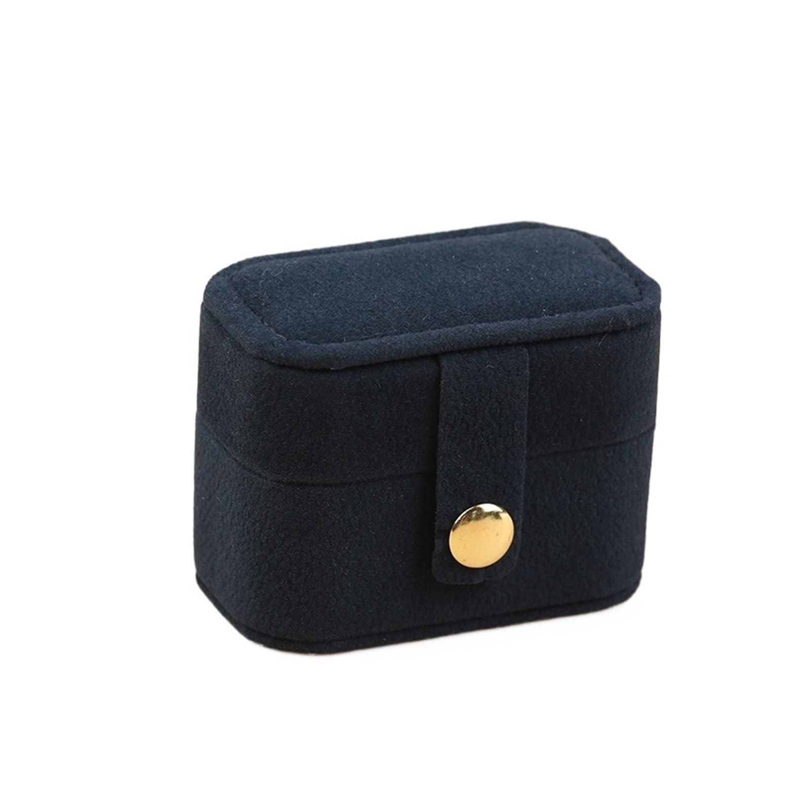 ESTDKMNOS Portable Jewellery Case， Mini Portable Travel Jewelry Storage Box Multicolor(Dark Blue)