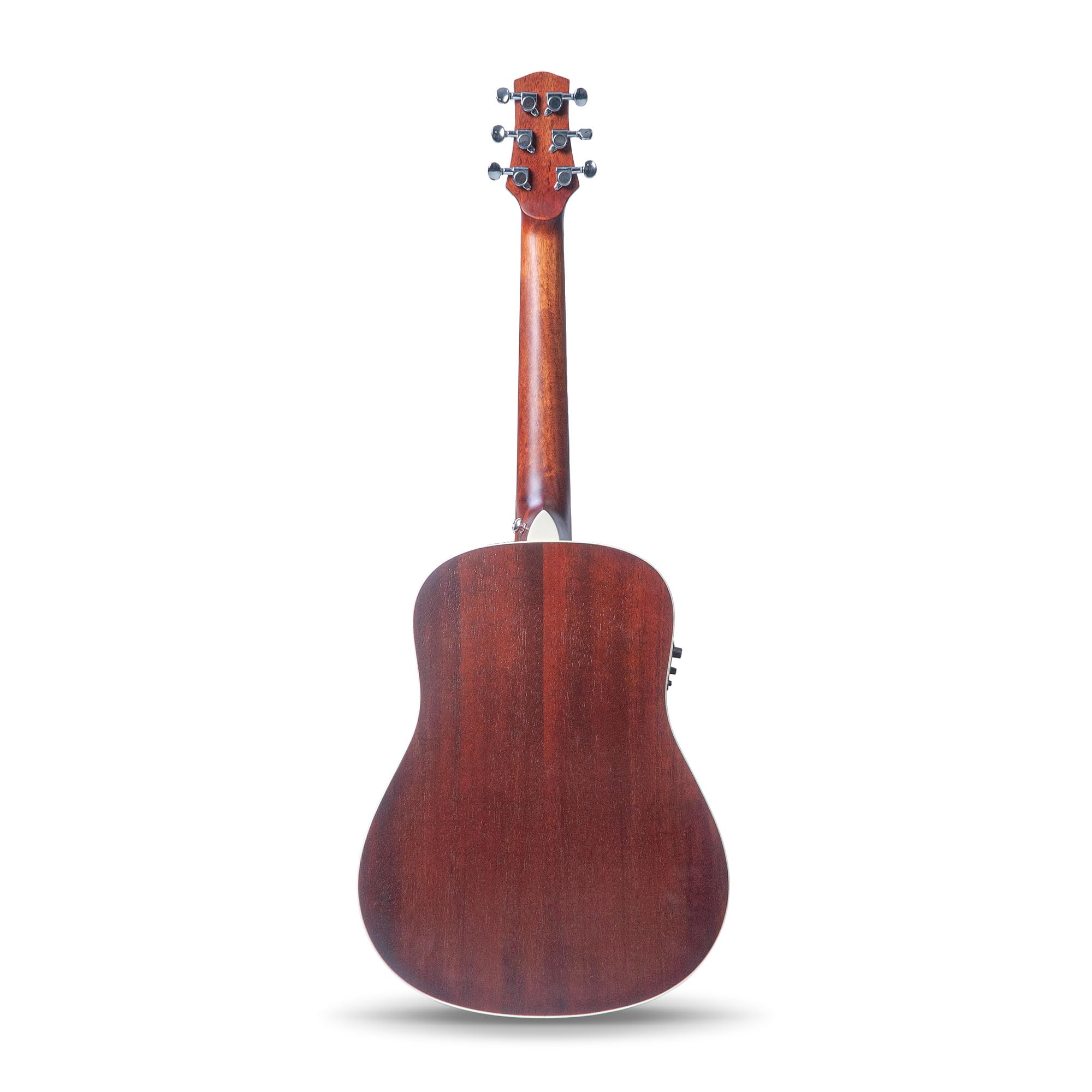 Mini gitara elektroakustyczna, Gitary elektryczno-akustyczne, rozmiar 3/4, podróżna, edukacyjna, stalowa struna, naturalna