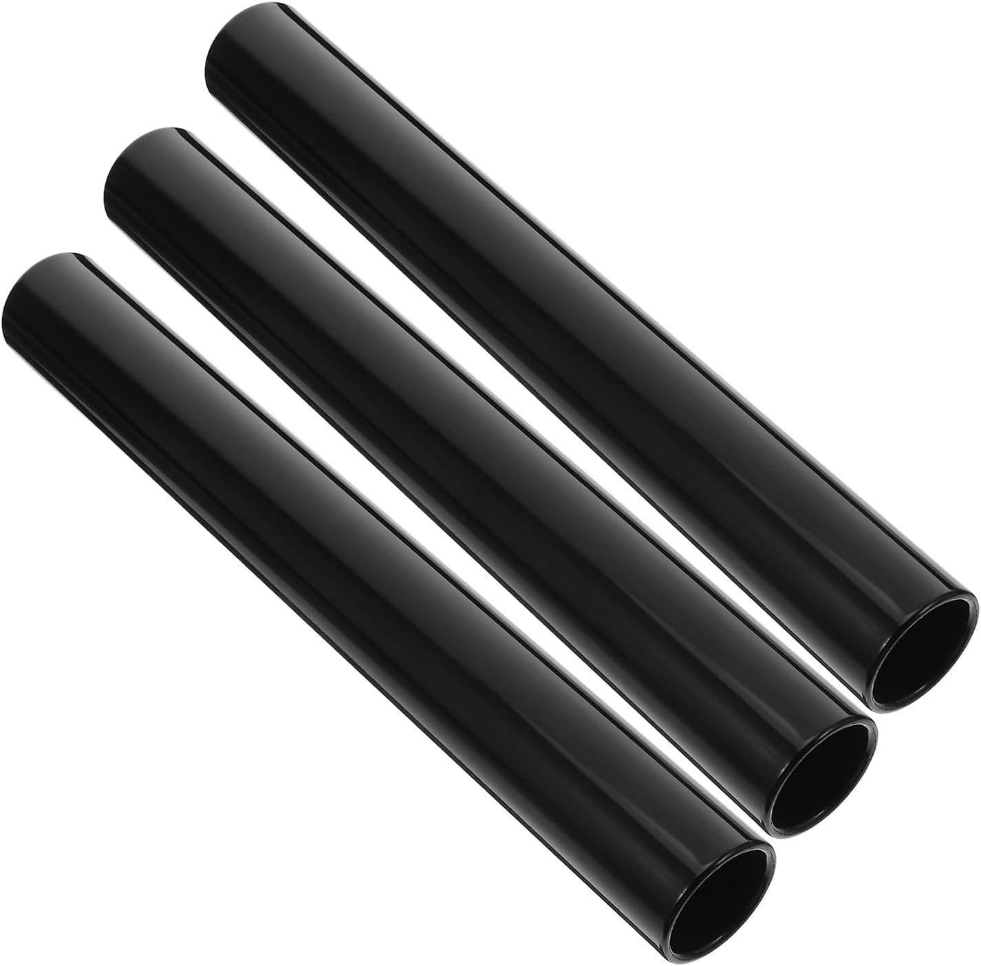 TOYANDONA 3pcs Aluminum Alloy Relay Set 3.8cm Diameter Lightweight Track and Field Race Stick for Short Distance Relay Competition Outdoor Athlete Training