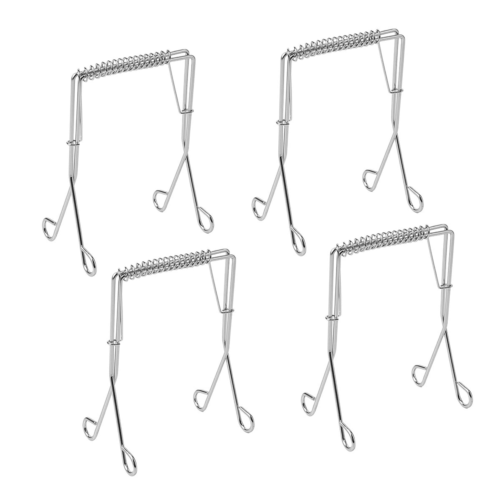 Xjdzineq Professional Barbecue Rotisserie Rack Set 4PCS Quick Neat Rustless Secure Mounting for Spit Machines Not Oxidation Barbecue Addons