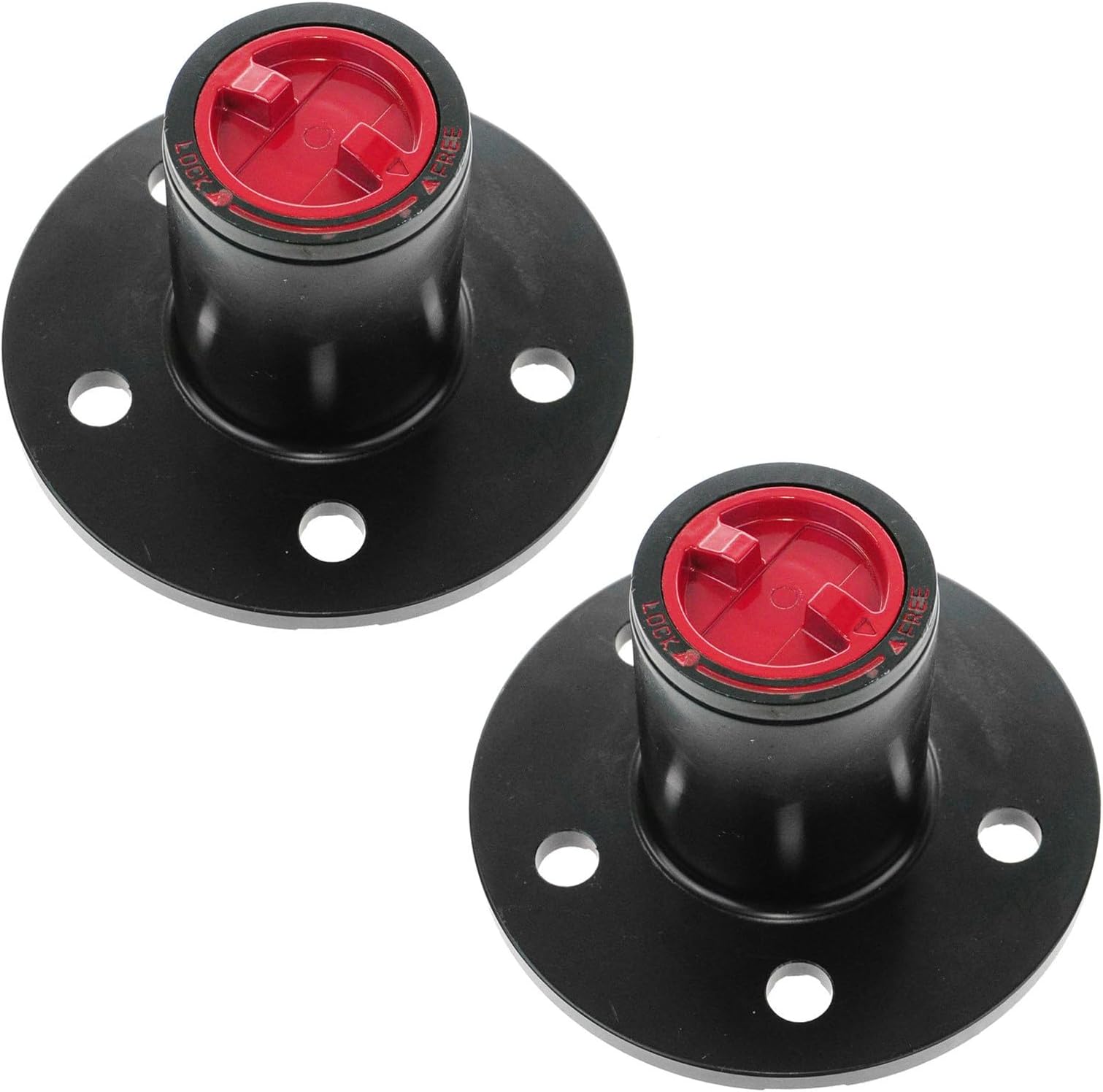 Manual Locking Hub Pair Set Compatible with Bronco II Explorer Ranger Navajo Mazda Pickup