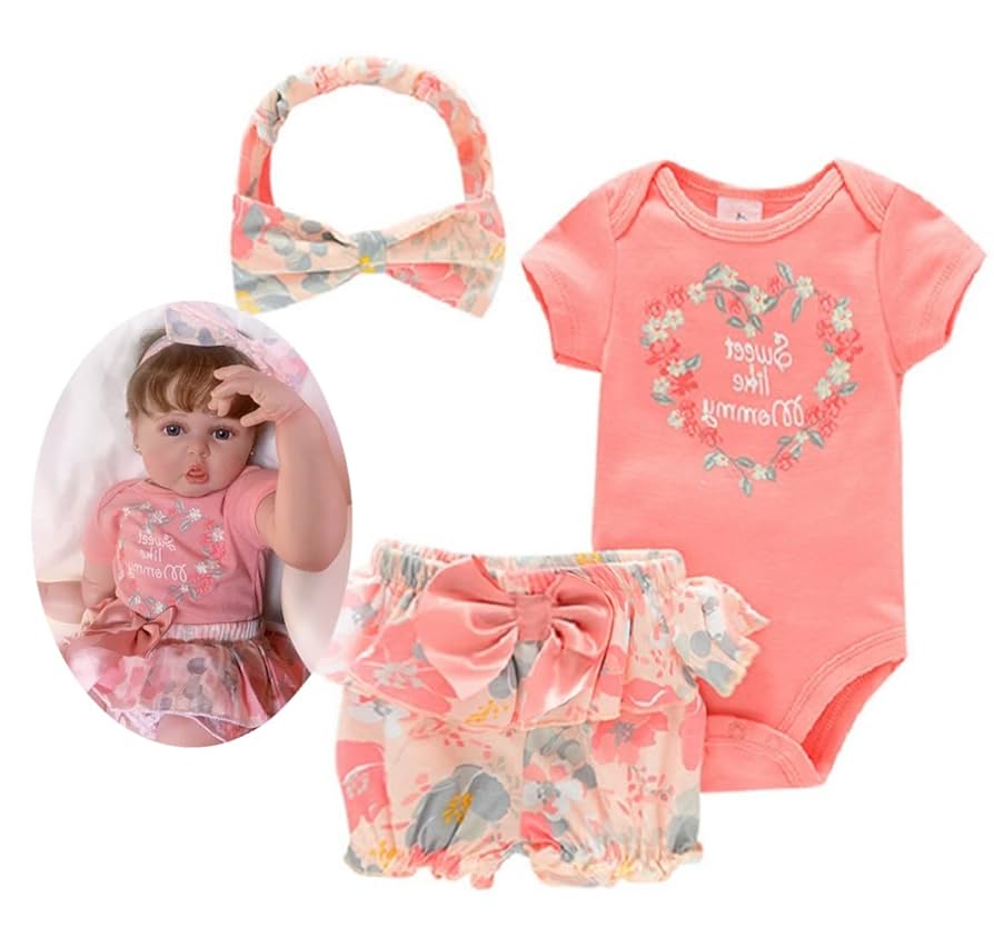 Amazon.com: Reborn Baby Doll Clothes 22 inch Accessories