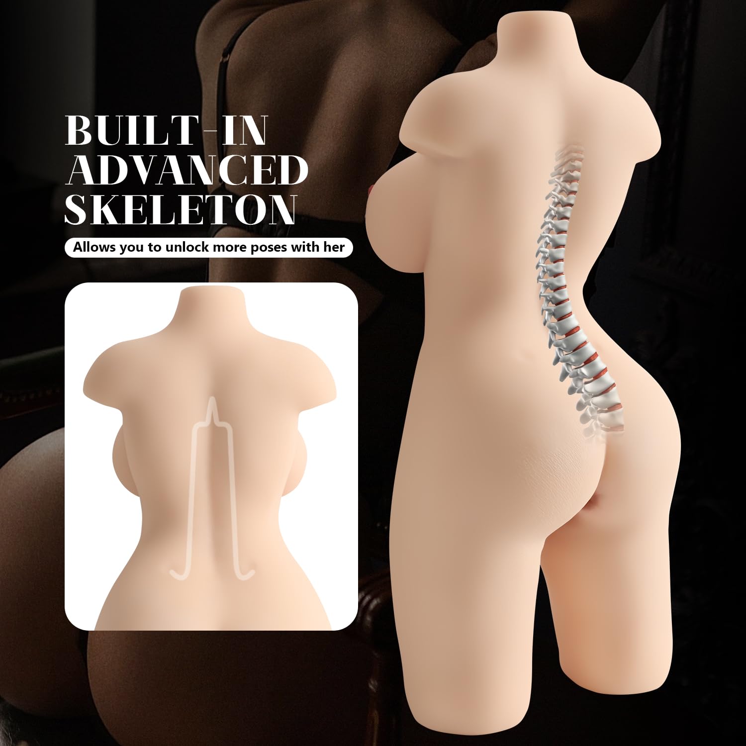 Amazon.com: BULADOLL 9LB Love Doll for Men Female Sex Doll Torso Male  Masturbator with Big Boobs & Fat Butt, Torso Sex Doll Full Body Male Sex  Toys with Vaginal & Anal Fake
