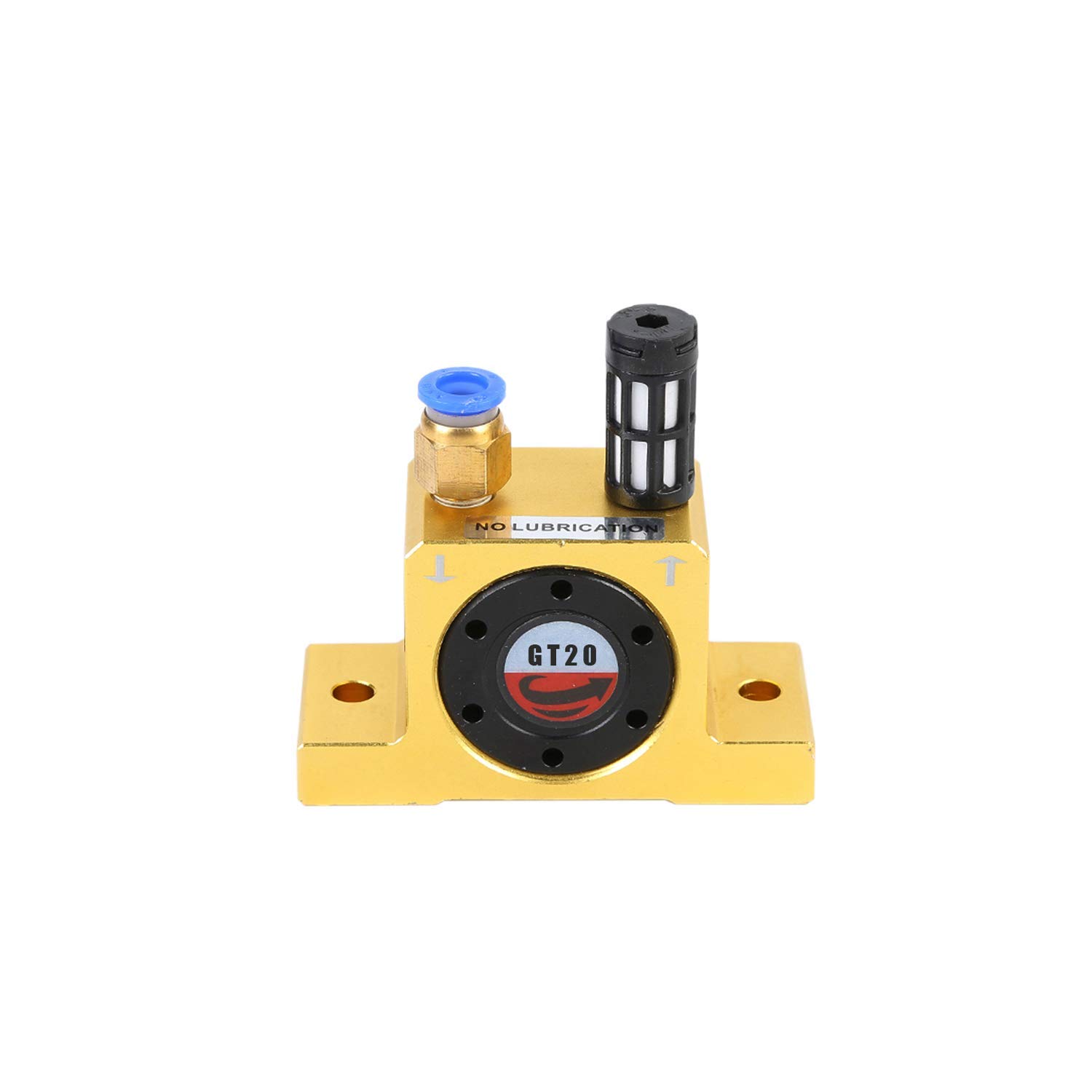 G 1/4'' Pneumatic Turbine Vibrators Silent Golden Industrial