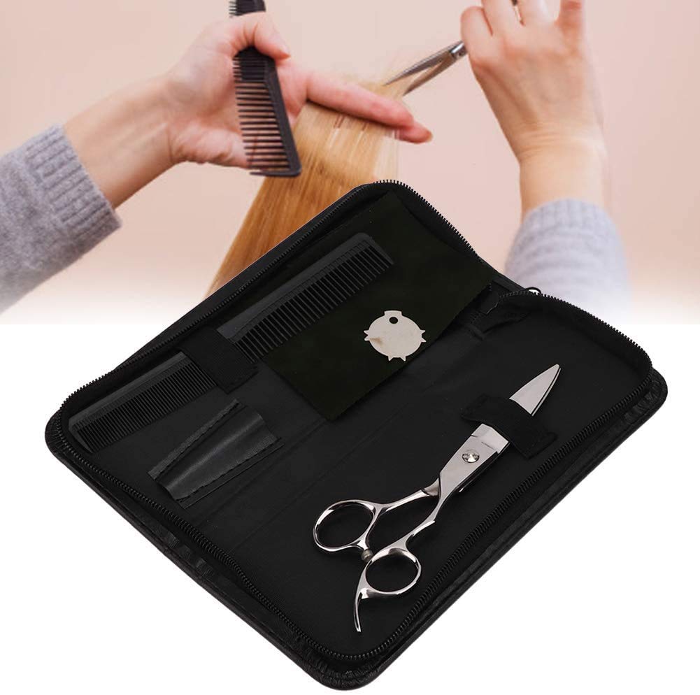 Set de peluquería Juego de tijeras para adelgazar y cortar el cabello, tijeras de acero inoxidable, tijeras para cortar el cabello, tijeras para herramientas de peluquería
